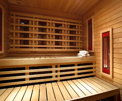 Foto de la sauna