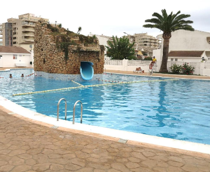 Foto de la piscina al aire libre de Villa apartamentos abanicos.