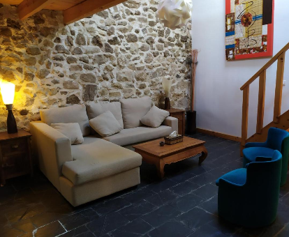 Foto de la Sala de estar en villa casa Almanara