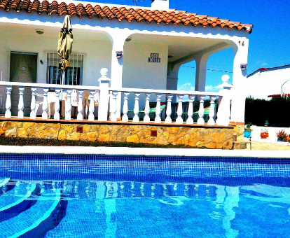 Foto tomada desde la piscina de Villa Encanto