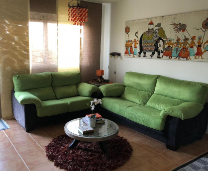 Foto de la sala de estar en Villa Serengueti